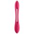 Satisfyer Elastic Joy - akumulatorski, fleksibilni parni vibrator (crveni)