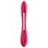 Satisfyer Elastic Joy - akumulatorski, fleksibilni parni vibrator (crveni)