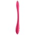 Satisfyer Elastic Joy - akumulatorski, fleksibilni parni vibrator (crveni)