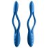 Satisfyer Elastic Game - punjivi, fleksibilni parni vibrator (plavi)