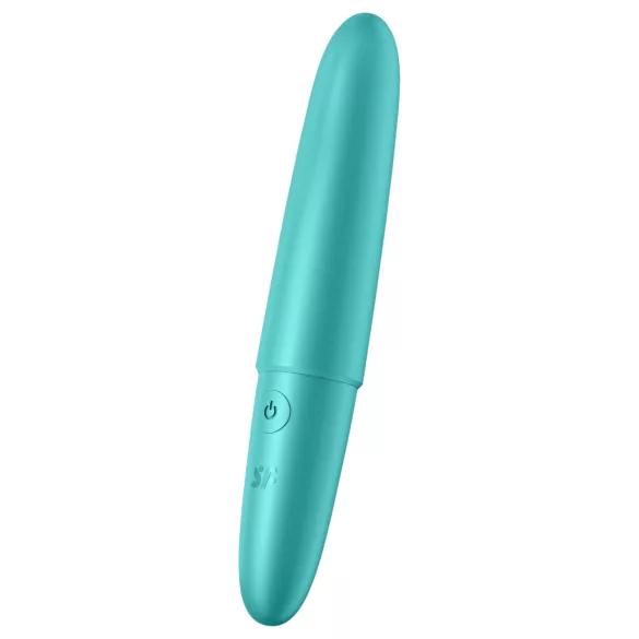 Satisfyer - mini vibrator za klitoris - vodootporan - turkizna