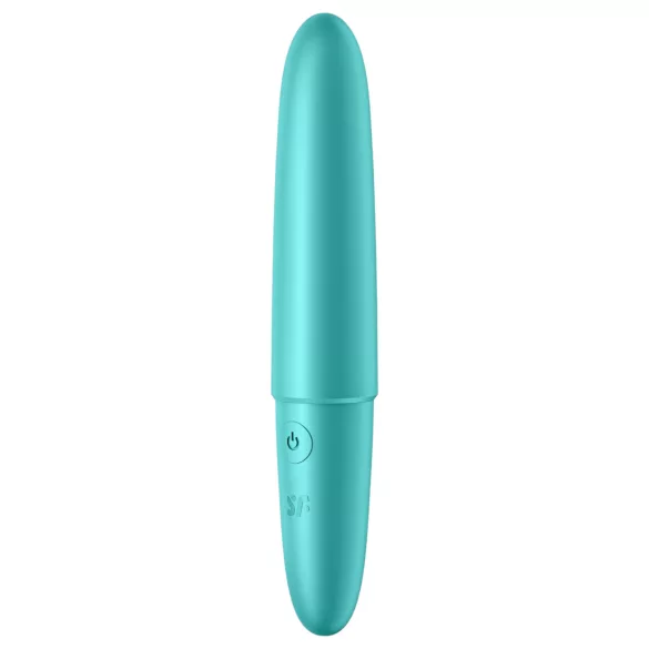 Satisfyer - mini vibrator za klitoris - vodootporan - turkizna