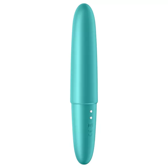 Satisfyer - mini vibrator za klitoris - vodootporan - turkizna