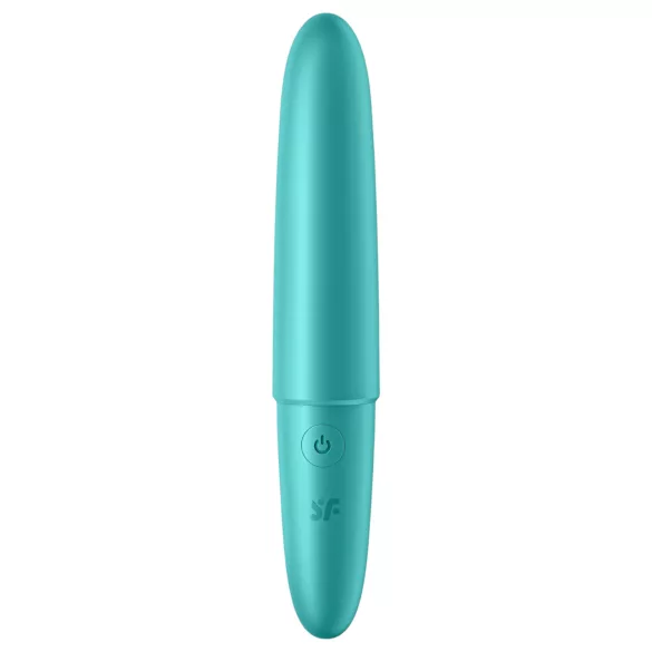 Satisfyer - mini vibrator za klitoris - vodootporan - turkizna