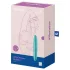 Satisfyer - mini vibrator za klitoris - vodootporan - turkizna