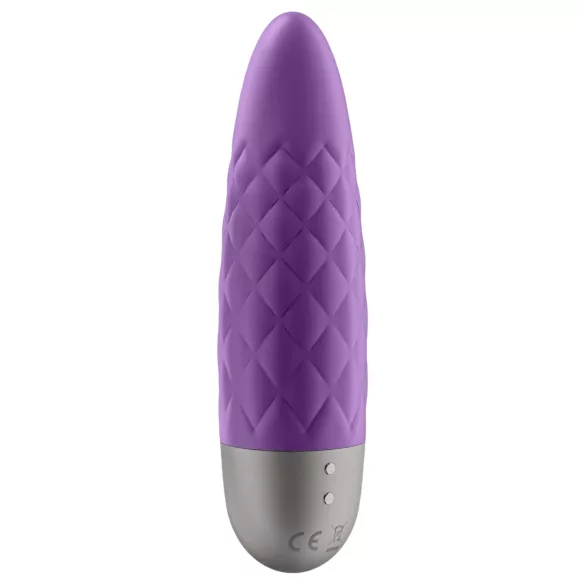 Satisfyer - mini vibrator na baterije - vodootporan - ljubičasta