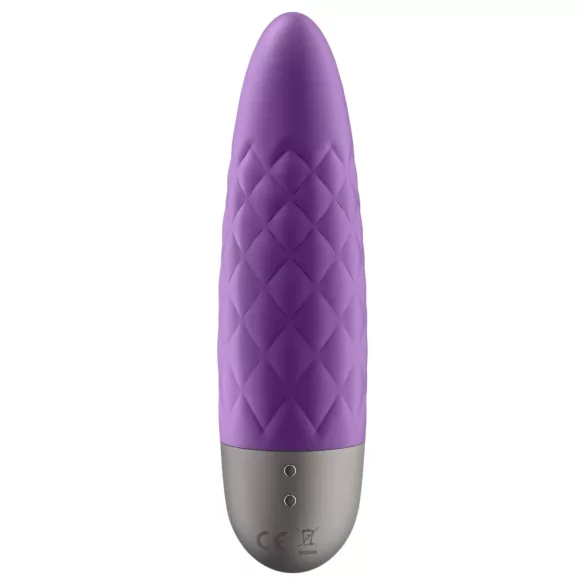Satisfyer - mini vibrator na baterije - vodootporan - ljubičasta