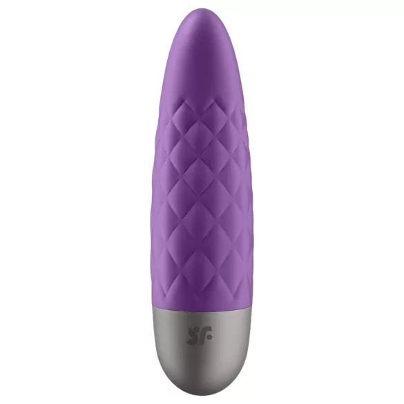 Satisfyer - mini vibrator na baterije - vodootporan - ljubičasta
