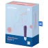 Satisfyer - mini vibrator na baterije - vodootporan - ljubičasta