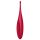 Satisfyer Twirling Fun - punjivi, vodootporni vibrator za klitoris (crvena)