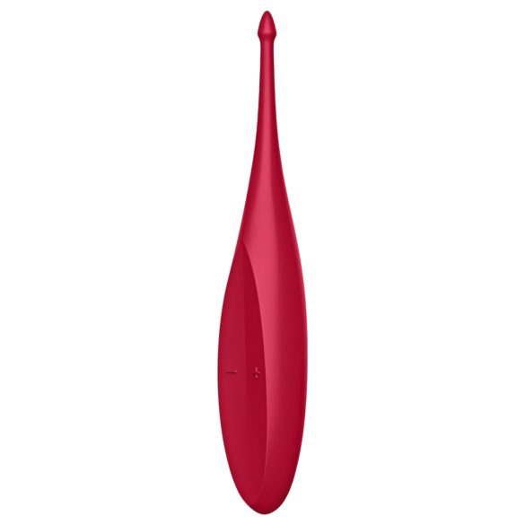 Satisfyer Twirling Fun - punjivi, vodootporni vibrator za klitoris (crvena)