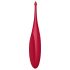 Satisfyer Twirling Fun - punjivi, vodootporni vibrator za klitoris (crvena)