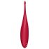 Satisfyer Twirling Fun - punjivi, vodootporni vibrator za klitoris (crvena)