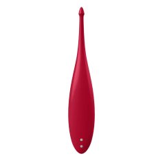  Satisfyer Twirling Fun - punjivi, vodootporni vibrator za klitoris (crveni)