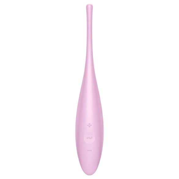 Satisfyer Twirling Joy - vibrator za klitoris vodootporan pametan - rozi