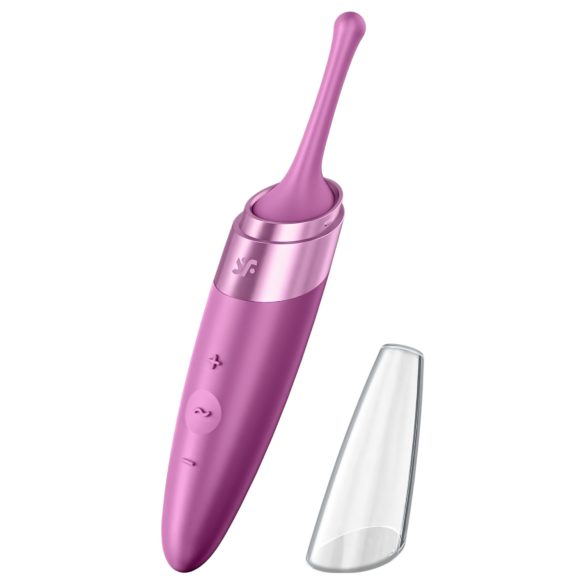 Satisfyer Twirling Delight - vodootporni klitoralni vibrator (ljubičasti)