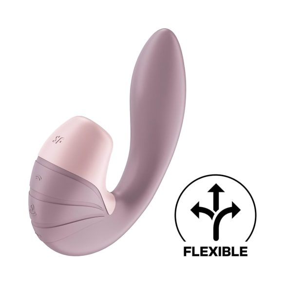 Satisfyer Supernova - punjivi, valoviti 2u1 vibrator (roza)