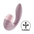 Satisfyer Supernova - punjivi, valoviti 2u1 vibrator (roza)