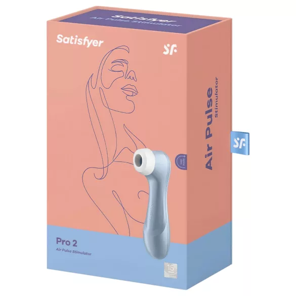 Satisfyer Pro 2 Gen2 - stimulator klitorisa na zrak - punjivi - plavi