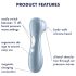 Satisfyer Pro 2 Gen2 - bežični stimulator klitorisa s zračnim valovima (Plavi)