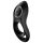 Satisfyer Legendary Duo - punjivi, vibrirajući penis prsten (crni)