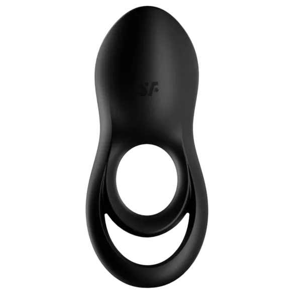 Satisfyer Legendary Duo - vibracijski prsten za penis - punjivi - crni