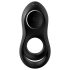Satisfyer Legendary Duo - punjivi, vibrirajući penis prsten (crni)