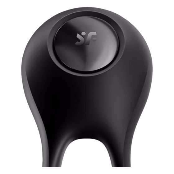 Satisfyer Majestic Duo - vodootporni prsten za penis na baterije (crni)