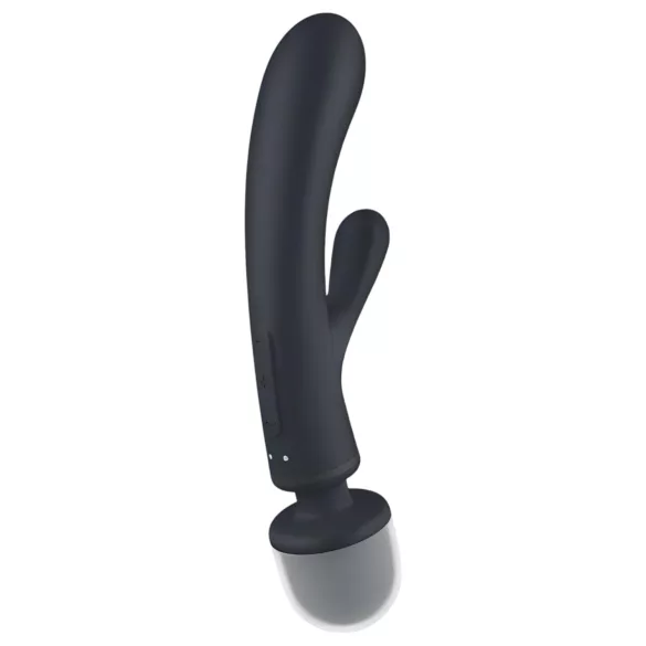Satisfyer Triple Lover - G-točka masažer vibrator - srebrna