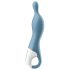 Satisfyer A-Mazing 1 - punjivi A-točka vibrator (plavi)