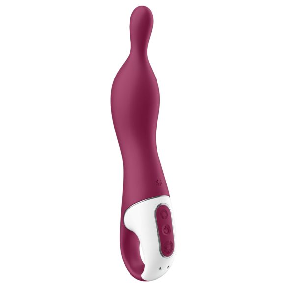 Satisfyer A-Mazing 1 - akumulatorski A-točka vibrator (crvena)