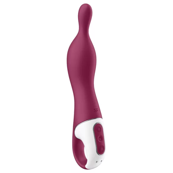 Satisfyer A-Mazing 1 - vibrator za A točku - punjivi - crveni