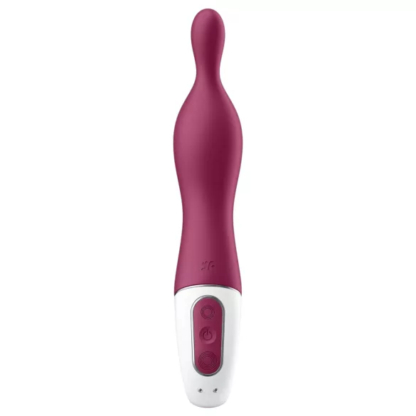 Satisfyer A-Mazing 1 - vibrator za A točku - punjivi - crveni