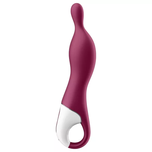 Satisfyer A-Mazing 1 - vibrator za A točku - punjivi - crveni