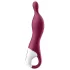 Satisfyer A-Mazing 1 - vibrator za A točku - punjivi - crveni