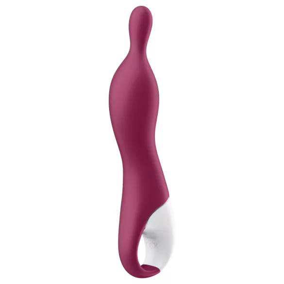 Satisfyer A-Mazing 1 - vibrator za A točku - punjivi - crveni