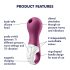 Satisfyer Lucky Libra - zračni stimulator klitorisa (ljubičasti)