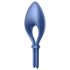 Satisfyer Bullseye - pametni vibracijski prsten za penis (plavi)