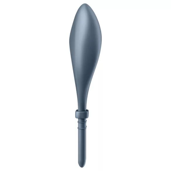 Satisfyer Bullseye - vibracijski prsten za penis - pametna kontrola - siva