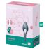 Satisfyer Bullseye - pametna vibro erekcijska prsten (siva)