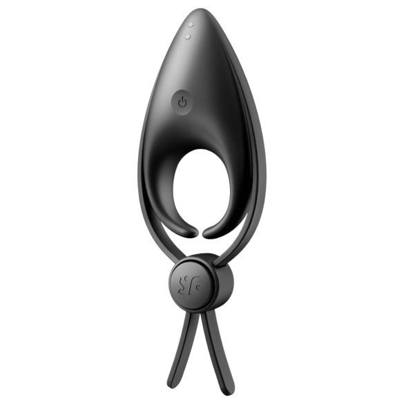 Satisfyer Sniper - crni akumulatorski vibracijski prsten za penis