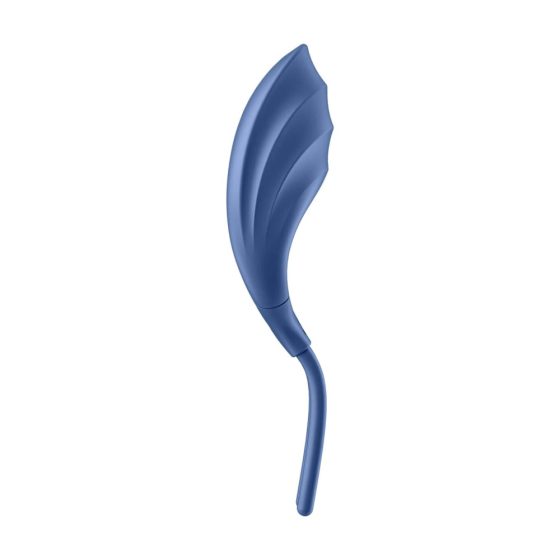 Satisfyer Swordsman - punjivi, vibrirajući prsten za penis (plavi)