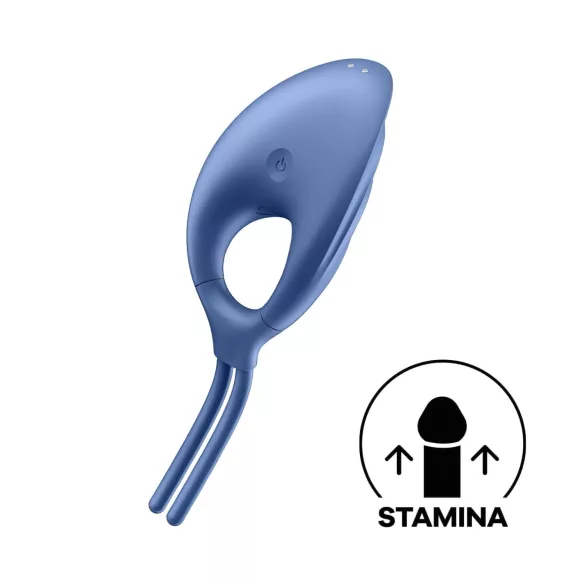 Satisfyer Swordsman - vibrirajući prsten za penis - punjivi - plavi
