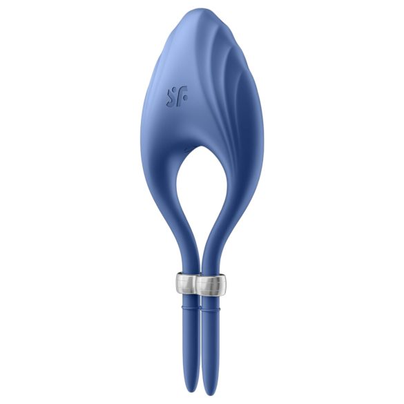 Satisfyer Duelist – punjivi vibrirajući prsten za penis (plavi)