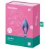 Satisfyer Duelist – punjivi vibrirajući prsten za penis (plavi)