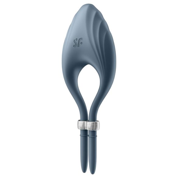 Satisfyer Duelist - akumulatorski vibrirajući prsten za penis (siva)