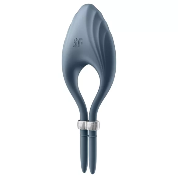 Satisfyer Duelist - vibrirajući prsten za penis na punjenje - sivi