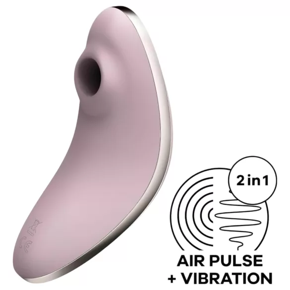 Satisfyer Vulva Lover 1 - vibratore za klitoris na zračne valove (ljubičasta)
