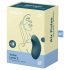 Satisfyer Vulva Lover 2 - vibrirajući stimulator za klitoris s valovima (plava)