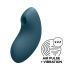 Satisfyer Vulva Lover 2 - vibrirajući stimulator za klitoris s valovima (plava)